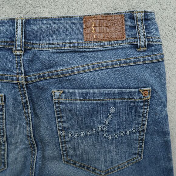 International Concepts Jeans Women's Size 6 Blue Low-Rise Skinny Leg 30" Inseam - Picture 11 of 15